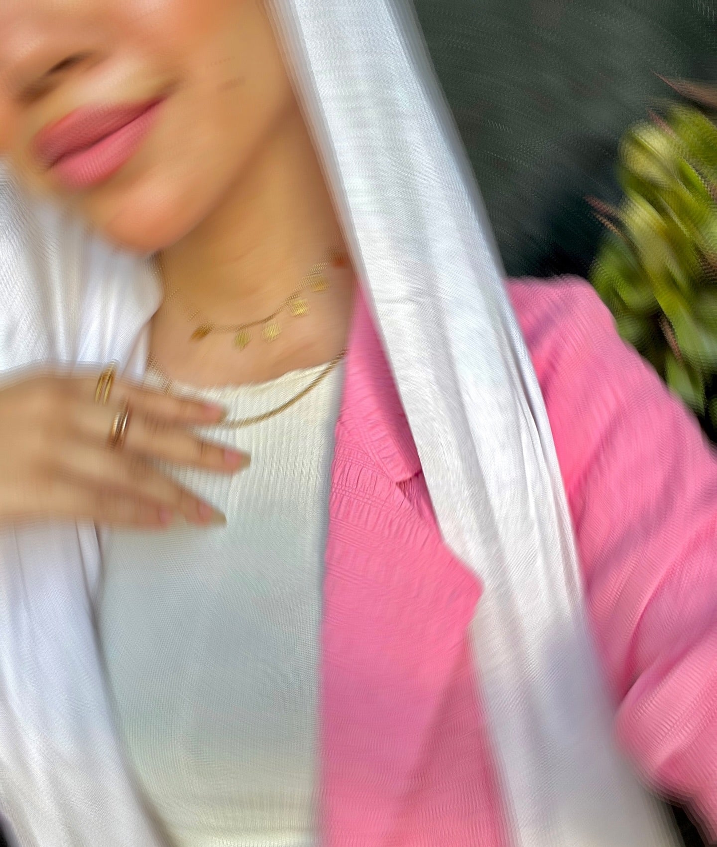 Pink suit